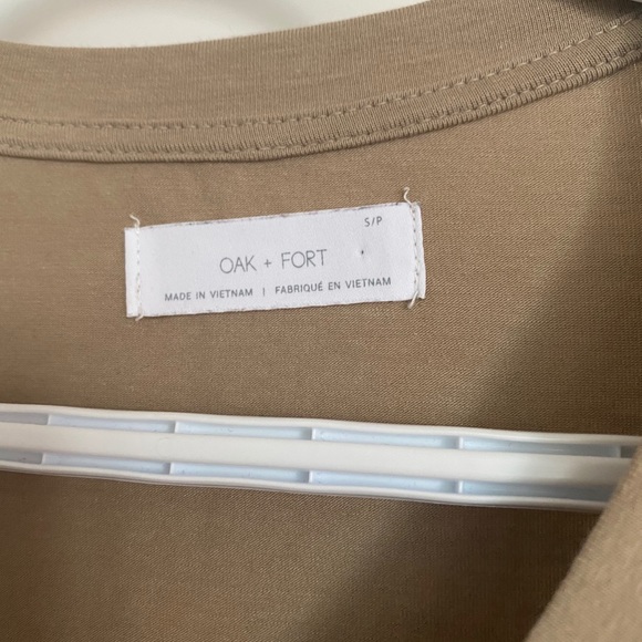Oak + Fort Beige Soft T shirt - Picture 2 of 2